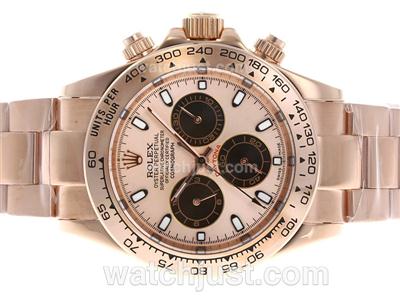 Rolex Daytona Automatic Full Rose Gold with Champagne Dial