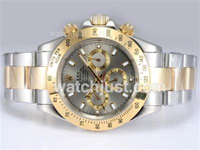 Rolex Daytona Automatic Two Tone with Gray Dial