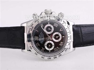 Rolex Daytona Automatic with Black Dial-Roman Marking