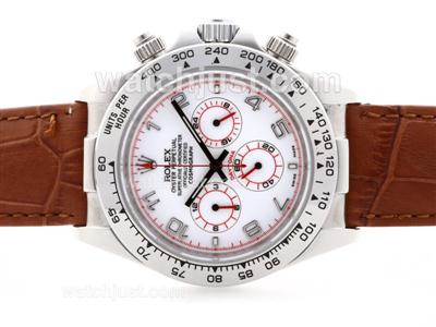 Rolex Daytona Cosmograph Working Chronograph with Arabic Marking-Red Needles