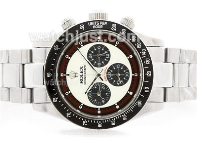 Rolex Daytona Cosmograph Working Chronograph with White Dial S/S-Vintage Edition