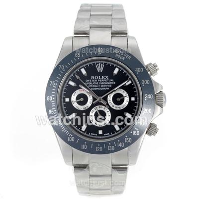 Rolex Daytona II Automatic Blue Ceramic Bezel White Stick Markers with Blue Dial-S/S