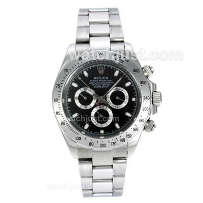 Rolex Daytona II Automatic with Black Dial-Sapphire Glass S/S