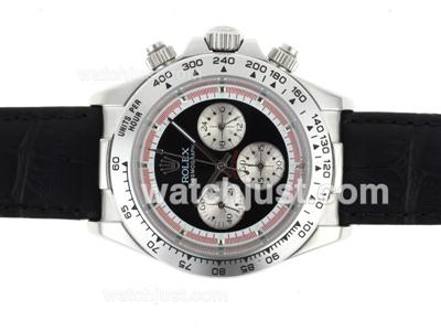 Rolex Daytona Working Chronograph with Black Dial and Strap