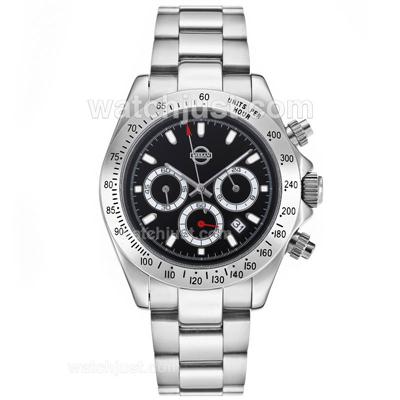 Rolex Daytona Working Chronograph with Black Dial S/S-Nissan Edition