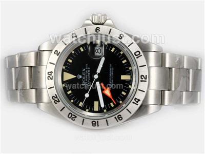 Rolex Explorer II Automatic GMT with Yellow Marking-Vintage Edition