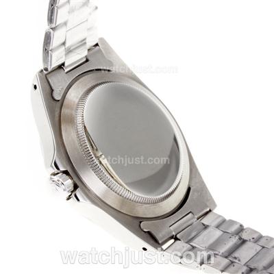 Rolex Explorer Swiss ETA 2836 Movement Black Dial S/S with White Markers-Vintage Edition