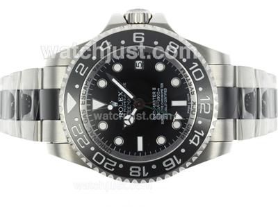 Rolex DeepGMT-Master II with Swiss ETA Structure-Authentic Ceramic Strap