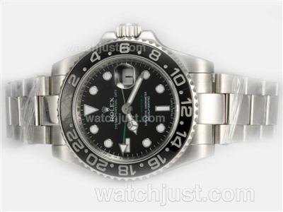 Rolex GMT-Master II 50th Anniv GMT Swiss ETA 2836 Movement-Ceramic Bezel