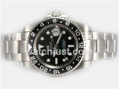 Rolex GMT-Master II 50th Anniversary Swiss ETA 2836 Movement With Black Date Wheel-New Version