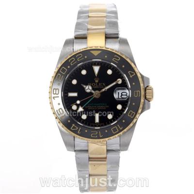 Rolex GMT-Master II Automatic Two Tone with Ceramic Bezel-Lady Size