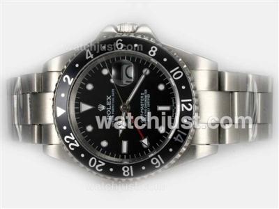 Rolex GMT-Master II Automatic with Black Bezel-Bidirectional Bezel