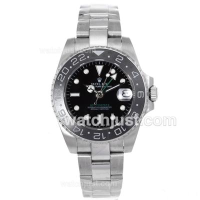 Rolex GMT-Master II Automatic with Ceramic Bezel S/S-Lady Size