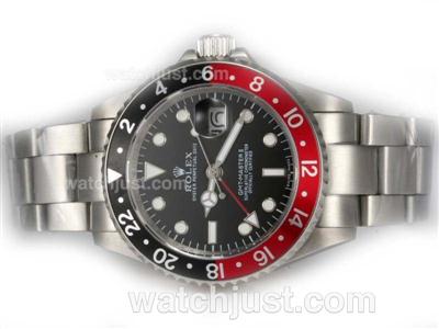 Rolex GMT-Master II Automatic With Red / Black Bezel-Updated Version Bi-directional Bezel