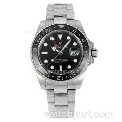 Rolex GMT-Master II Automatic with Red GMT Hand-Ceramic Bezel