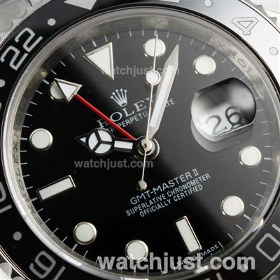 Rolex GMT-Master II Automatic with Red GMT Hand-Ceramic Bezel