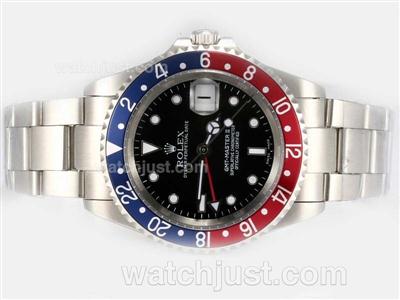 Rolex GMT-Master II Swiss ETA 2836 Movement Blue / Red-Updated Version Bi-directional Bezel