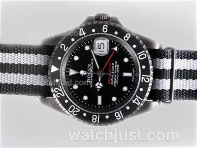 Rolex GMT-Master II Swiss ETA 2836 Movement PVD Case-Pro Hunter Special Edition