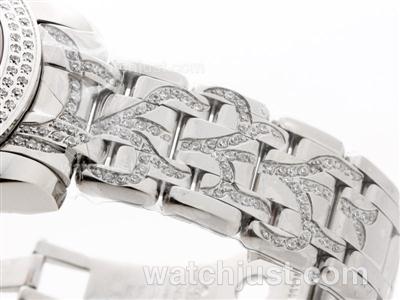 Rolex Masterpiece Swiss ETA 2836 Movement with Diamond Bezel and Dial-Roman Marking