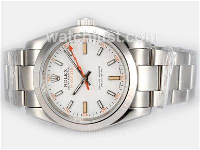 Rolex Milgauss Automatic with White Dial-New Version