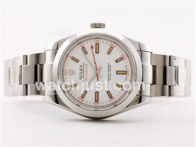 Rolex Milgauss Swiss ETA 2836 Movement with Orange Marking-New Version 40mm