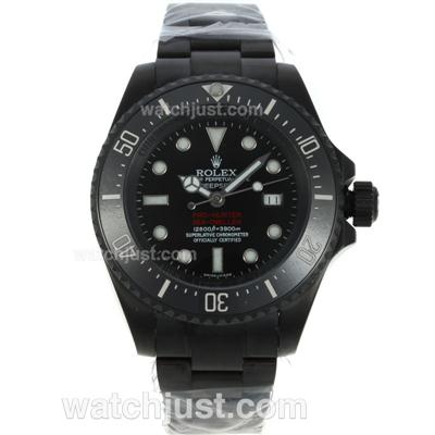 Rolex Pro Hunter Deep Sea PVD Case with Swiss ETA 3135 Movement-1:1 Version