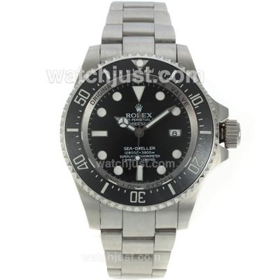 Rolex Sea-Dweller Deepsea Swiss ETA 3135 Movement with Ceramic Bezel