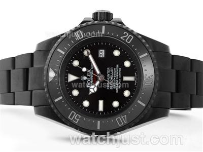 Rolex Sea Dweller Pro Hunter Deep Sea Asia Movement With Black PVD Case-Jacques Limited Edition