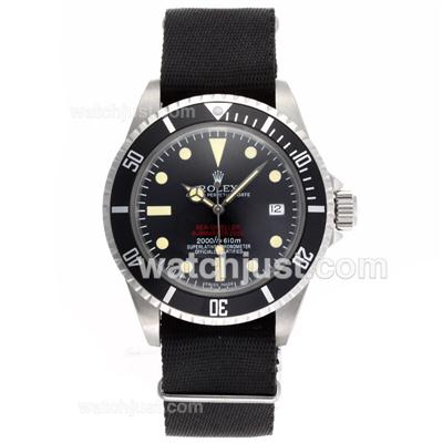 Rolex Sea-Dweller Submariner 2000 Ref.1665 Automatic Vintage Edition-Black Nylon Strap