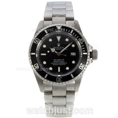 Rolex Sea Dweller Super Luminous Original Swiss ETA 3135 Automatic Movement PVD Bezel with Black Dial S/S-1:1 Version