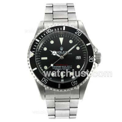 Rolex Sea-Dweller Swiss ETA 2836 Movement Vintage Edition with Black Dial