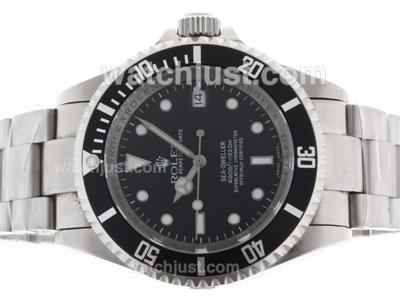 Rolex Sea-Dweller Swiss ETA 2836 Movement with Black Dial S/S-New Version