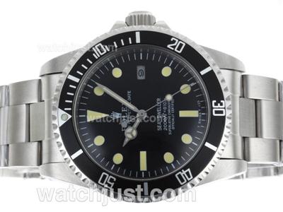 Rolex Sea-Dweller Swiss ETA 2836 Movement with Black Dial S/S