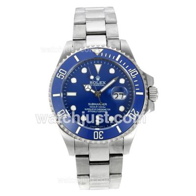 Rolex Submariner Automatic Ceramic Bezel with Blue Dial-Sapphire Glass S/S
