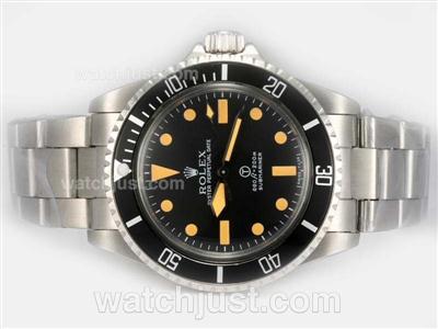 Rolex Submariner Automatic with Black Dial and Bezel-Vintage Edition