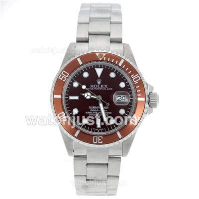 Rolex Submariner Automatic with Brown Dial S/S