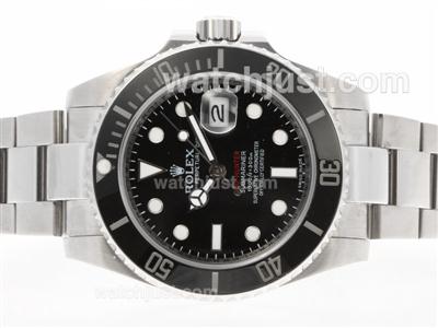 Rolex Submariner Automatic with Red Pro-Hunter Markers-Ceramic Bezel