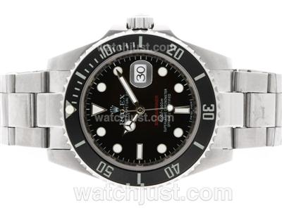 Rolex Submariner Automatic with Red SUB Markers-Ceramic Bezel