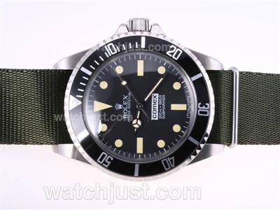 Rolex Submariner Comex Vintage Edition With Green Nylon Strap