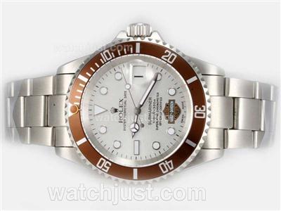 Rolex Submariner Harley Davidson Swiss ETA 2836 Movement with Brown Bezel-Updated Version