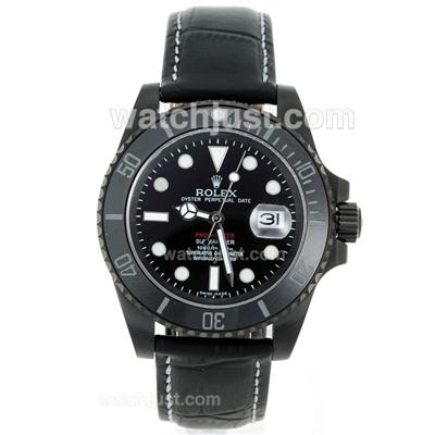 Rolex Submariner Pro-Hunter Automatic PVD Case Ceramic Bezel with Black Dial-Sapphire Glass