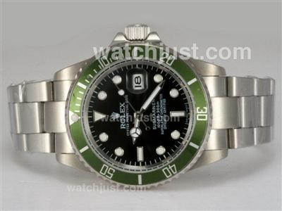 Rolex Submariner Swiss ETA 2836 Movement -Green Bezel