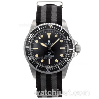 Rolex Submariner Swiss ETA 2836 Movement with Black Dial-Vintage Edition