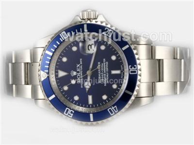 Rolex Submariner Swiss ETA 2836 Movement with Blue Dial-Summer Blue Special Edition