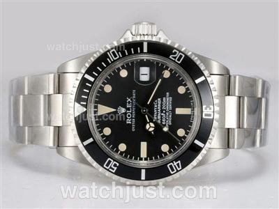 Rolex Submariner Tiffany & Co Automatic with Black Dial and Bezel Vintage Edition
