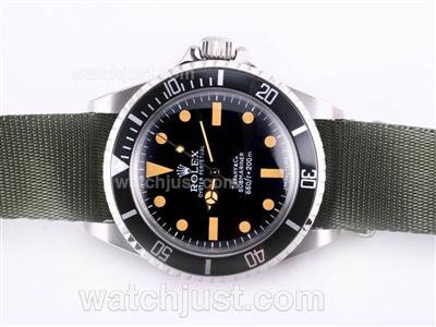 Rolex Submariner Tiffany & Co Vintage Edition-Green Nylon Strap