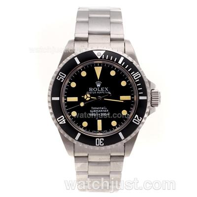 Rolex Submariner Tiffany & Co Vintage Edition with Black Dial