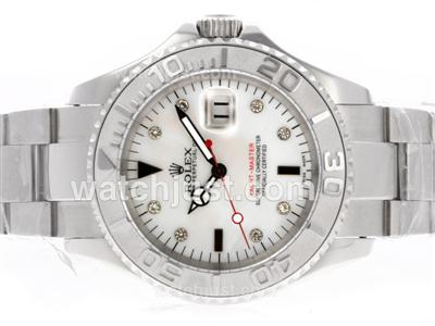 Rolex Yacht-Master Automatic Diamond Markers with MOP Dial-Same Structure as ETA Version