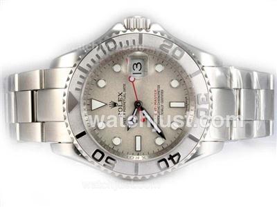 Rolex Yacht-Master Swiss ETA 2836 Movement with Granite Dial