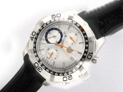 Tag Heuer Aquaracer Blue Dial Same Chassis As 7750-High Quality Replica Watch TAG3852
